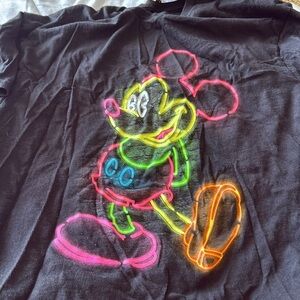 Mickey Mouse Neon Shirt (gently worn once)